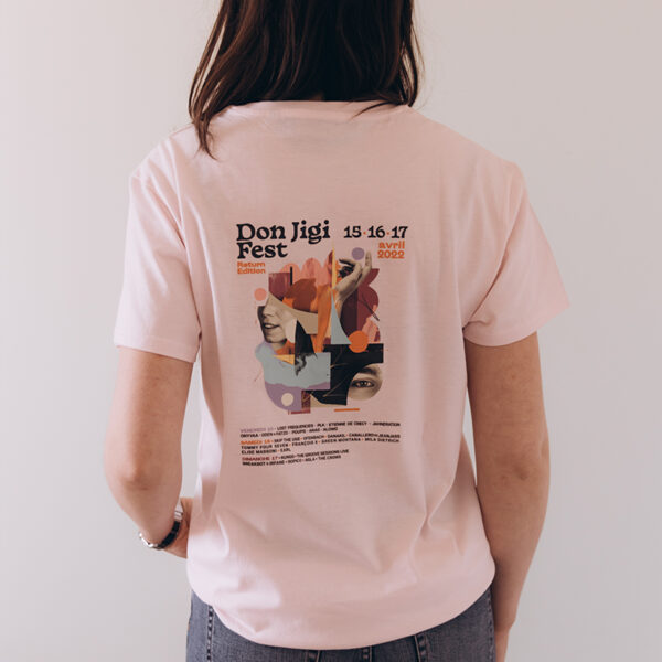 T-shirt DJF Return Edition Pink – Image 2